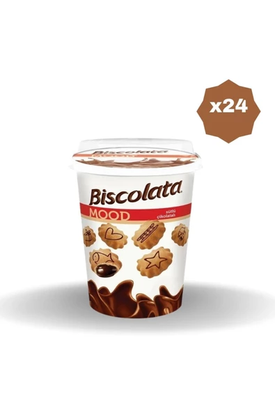 Şölen ŞÖLEN BİSCOLATA MOOD BARDAK 125 GR X 24 ADET