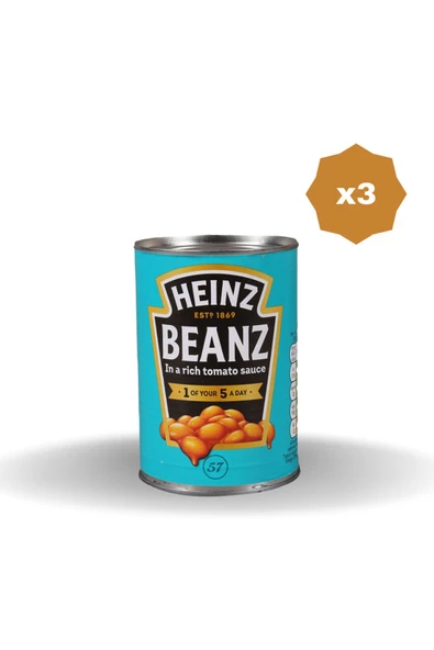 Heinz HEİNZ BAKED BEANS 415 GR X 3 ADET