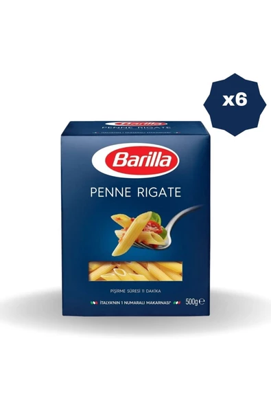 Barilla BARİLLA KALEM MAKARNA 2 KG X 6 Adet