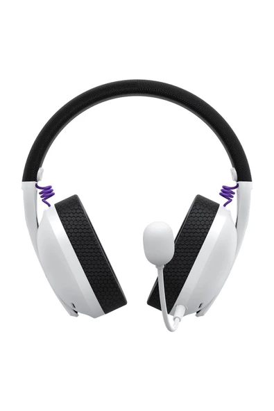 Havit Gamenote Fuxi-H3 Gaming Oyuncu Mikrofonlu Kulaklığı 7.1 - 4 Modlu (BT, 2.4Ghz, Type-C, 3.5mm) - Beyaz - 5