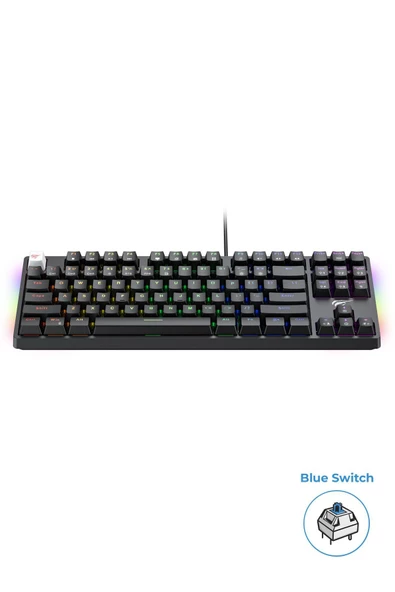 Havit Gamenote Kb890l Rainbow Rgb Mekanik Klavye - Anti Ghosting Blue Switch - 5