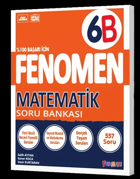 FENOMEN YAYINLARI 6 Matematik B Soru Bankası