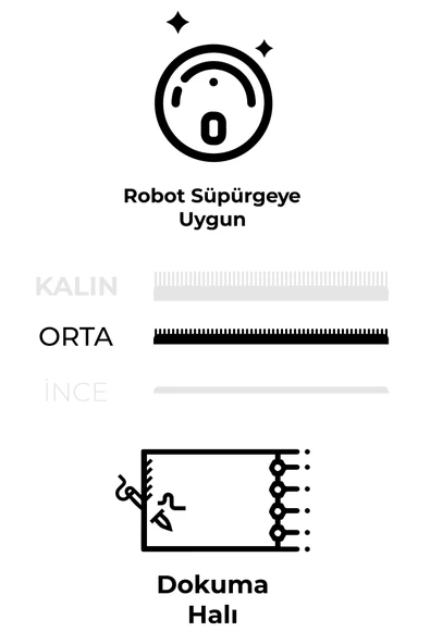 Konfor Notta 1107 Modern Dokuma Halı - 5