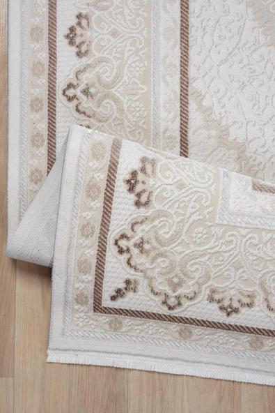 Konfor Elex 5208 Salon Mutfak Oturma Odası Halısı Modern Dokuma Halı - Resim 3