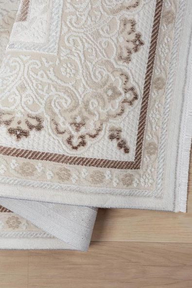 Konfor Elex 5208 Salon Mutfak Oturma Odası Halısı Modern Dokuma Halı - Resim 5