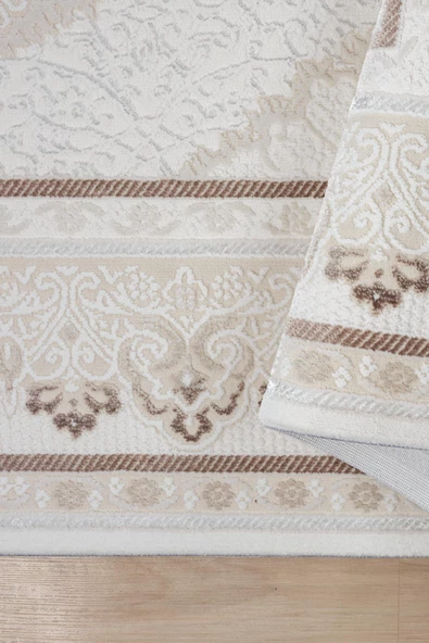 Konfor Elex 5208 Salon Mutfak Oturma Odası Halısı Modern Dokuma Halı - Resim 4