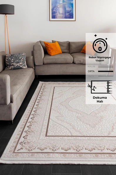 Konfor Elex 5208 Salon Mutfak Oturma Odası Halısı Modern Dokuma Halı ürün görseli