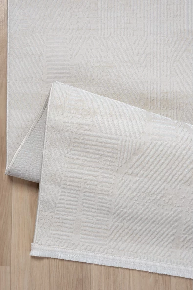 Konfor Parla 5783 Kadife İplikli Salon Mutfak Oturma Odası Halısı Modern Dokuma Halı - 3