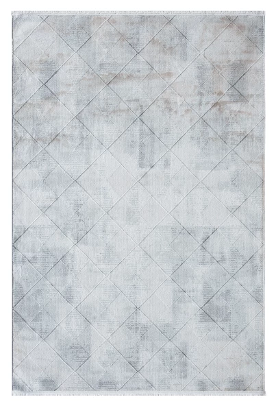 Konfor Parla 5784 Kadife İplikli Salon Mutfak Oturma Odası Halısı Modern Dokuma Halı - Resim 6