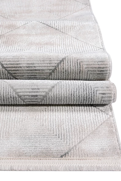 Konfor Parla 5784 Kadife İplikli Salon Mutfak Oturma Odası Halısı Modern Dokuma Halı - Resim 2