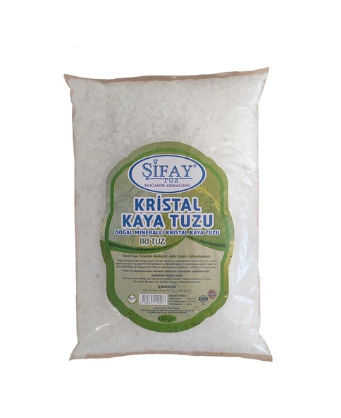 Şifay Kristal Kaya Tuzu (İri Tuz) 1000 gr