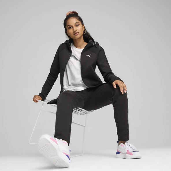 Puma 681670-01 Evostripe Full-Zip Hoodie Eşofman Üstü Kadın Ceket - 5