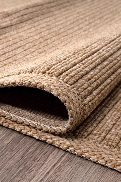 Konfor Vlora 4761 Jüt Hasır Bukle Örme Kilim - Resim 3