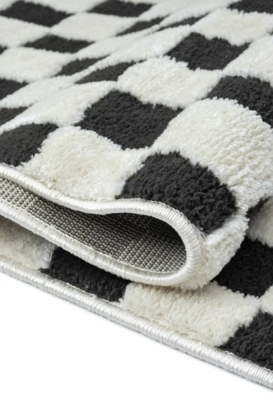 Konfor Jung 7185 Modern Dokuma Yumuşak Post Shaggy Halı - Resim 3