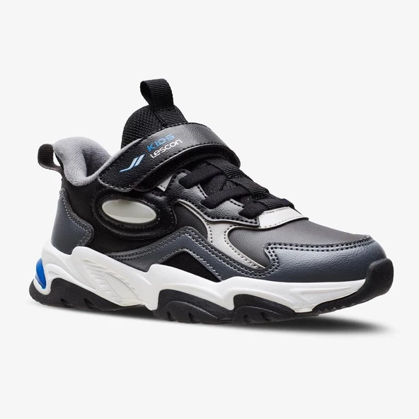Lescon Flow Siyah Erkek Çocuk Spor Ayakkabı - Resim 3