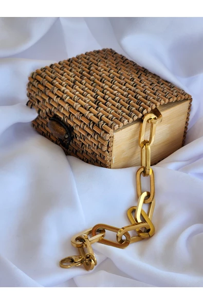 Zincir Künye Model Çelik Bileklik