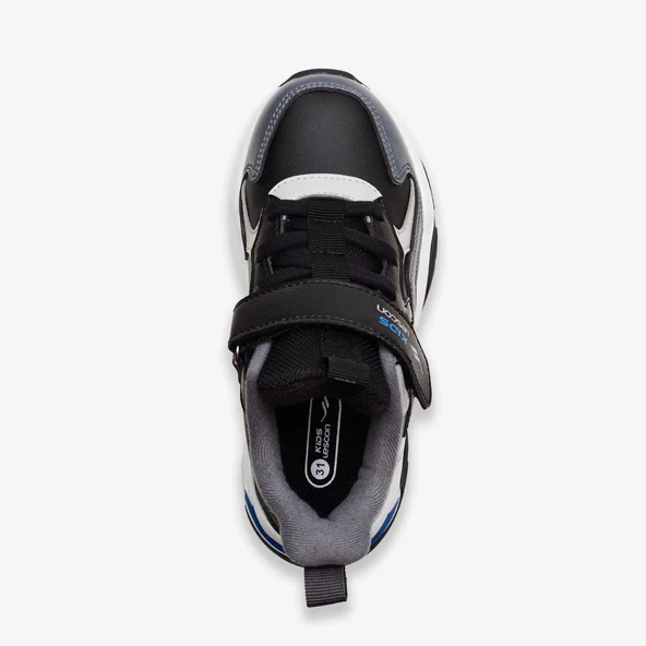 Lescon Flow Siyah Erkek Çocuk Spor Ayakkabı - Resim 5