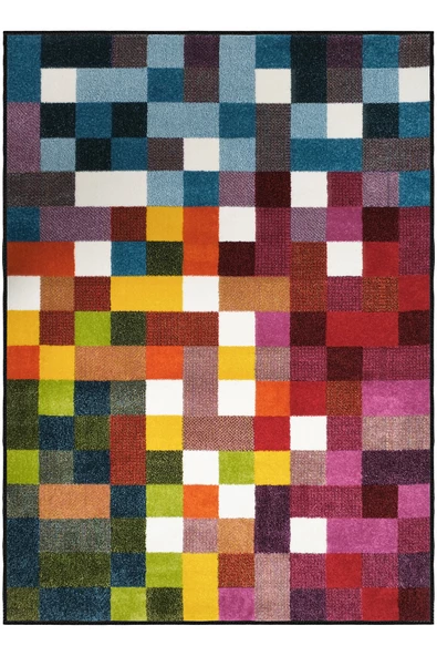 Konfor Anaokulu Kreş Oyun Halısı Renkli Dokuma Çocuk Halısı 6869 - 5