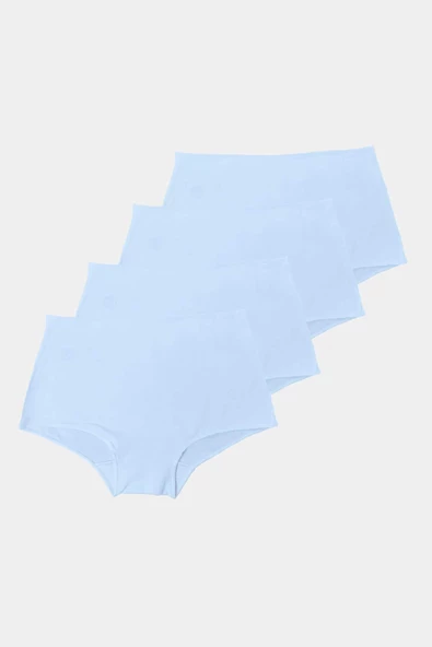 Malabadi 1053 4'Lü Paket Kadın Modal Geniş Kenarlı İz Yapmayan Slip & Külot - Resim 5