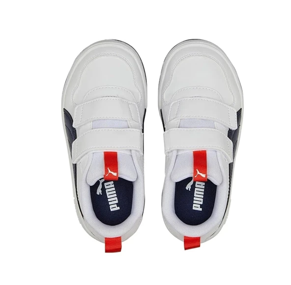Puma Multiflex SL V PS Beyaz Erkek Çocuk Yürüyüş Ayakkabısı 380740-11 - Resim 5