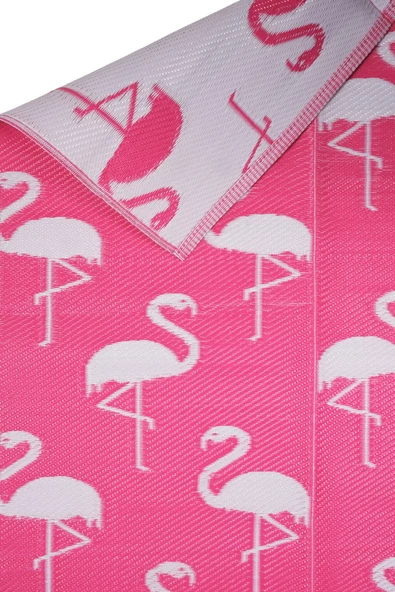 Savana 8811 Plaj Kamp Piknik Bahçe Halısı Balkon Teras Hasır Mat Savan Halı - 5