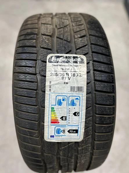 Continental 265/35R18 97V XL FR WinterContact TS 850 P Kış Lastiği ( 2016 Üretim )