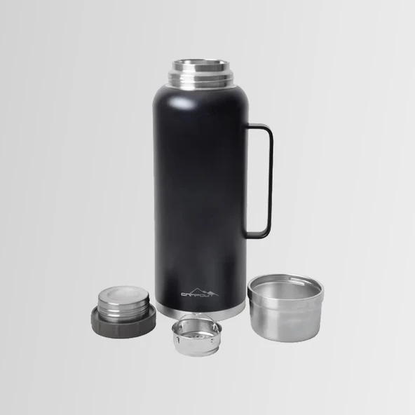 Nurgaz Campout Çift Katmanlı Termos 2600 ml NG 166-Y - 2