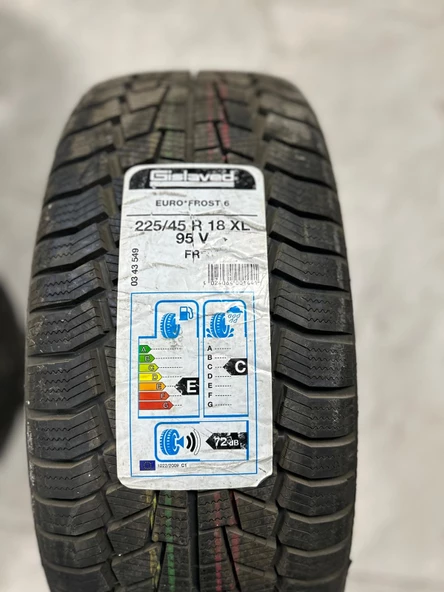 Gislaved 225/45R18 95V XL EuroxFrost 6 ( 2020 Üretim )