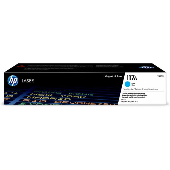 HP 117A Orijinal Mavi Lazer Toner W2071A