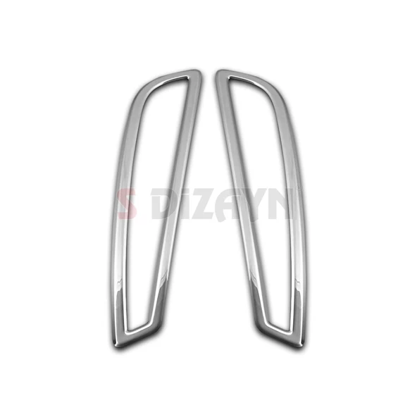 S-Dizayn Opel Astra L Krom Arka Reflektör Çerçevesi 2 Prç 2022 Üzeri - Resim 2