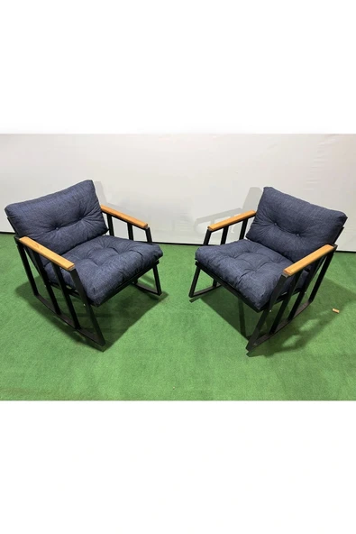 adımshops Balkon-bahçe-kafe Çay Seti Koltuk Oturma Takımı,oturma Grubu Çaysetleri Sallanır Koltuk MİAMİ - 1