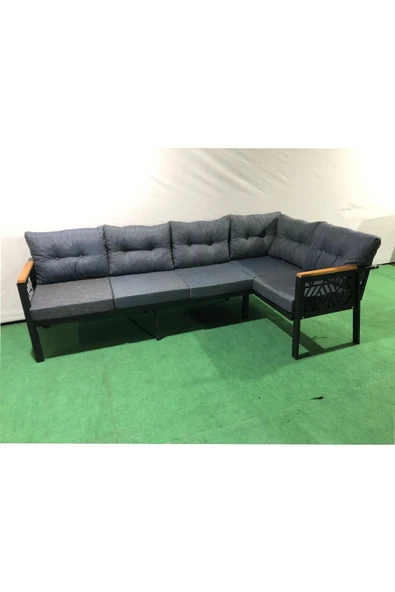 adımshops melisa 3+2 Köşe Yön değiştirilebilir Koltuk Takımı Balkon-bahçe-kafe-çay Seti fonksiyonel - 2