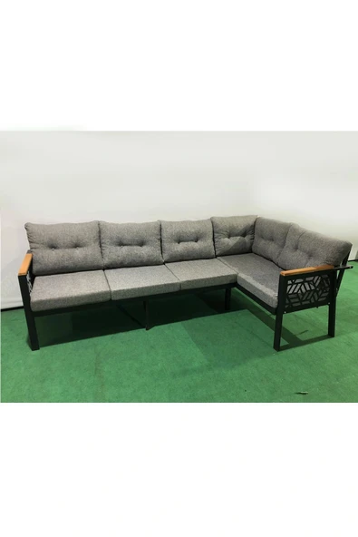 adımshops melisa 3+2 Köşe Yön değiştirilebilir Koltuk Takımı Balkon-bahçe-kafe-çay Seti fonksiyonel - 1