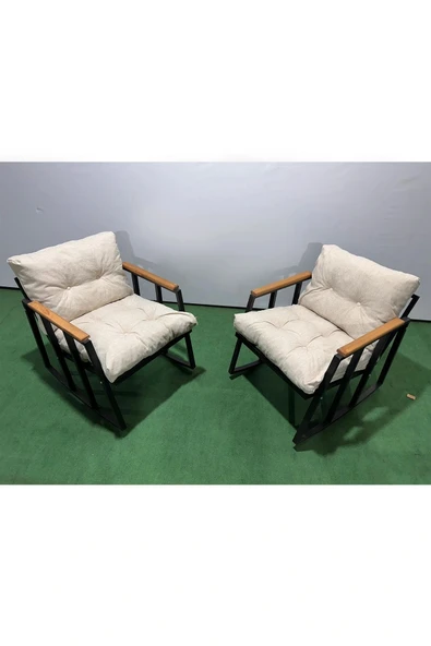 adımshops Balkon-bahçe-kafe Çay Seti Koltuk Oturma Takımı,oturma Grubu Çaysetleri Sallanır Koltuk MİAMİ
