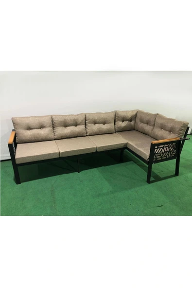 adımshops melisa 3+2 Köşe Yön değiştirilebilir Koltuk Takımı Balkon-bahçe-kafe-çay Seti fonksiyonel - 2