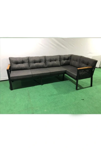 adımshops melisa 3+2 Köşe Yön değiştirilebilir Koltuk Takımı Balkon-bahçe-kafe-çay Seti fonksiyonel - Resim 2