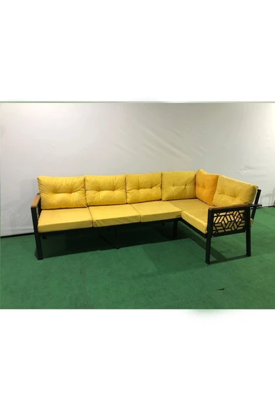 adımshops melisa 3+2 Köşe Yön değiştirilebilir Koltuk Takımı Balkon-bahçe-kafe-çay Seti fonksiyonel ürün görseli