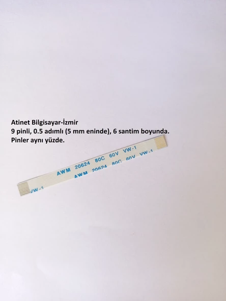 Awm 20624 80c 60v Vw-1 Flex Kablo 9-0.5-6A ürün görseli 1