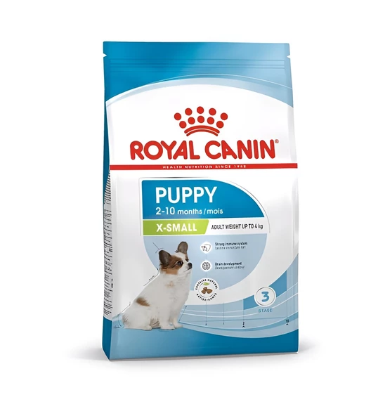Royal Canin Xsmall Puppy Mini, Küçük Irk Yavru Köpek Kuru Maması 3 Kg