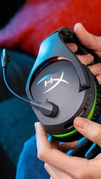 HyperX Cloudx Stinger Core HHSS1C-DG-GY/G Kablosuz Oyuncu Kulaklığı Teşhir - 8