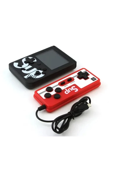 Sup Mini Retro Klasik Oyun Yüklü Kollu Atari 400in1 Oyun Konsolu - 2