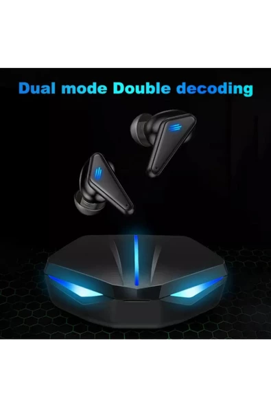 K55 Bluetooth 5.1 Led'li Kablosuz Gamer Oyuncu Kulaklık - 5