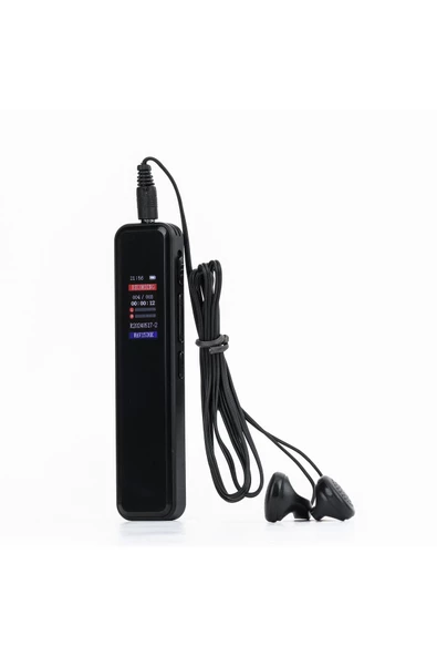 Profesyonel 32GB Ses Kayıt Cihazı Röportaj Ders Kaydı MP3 Çalar Ekranlı Model ( KB90 ) - 2