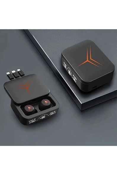 M88 Plus Kablosuz Bluetooth Kulaklık Ve Powerbank Güç Gösterge Ekranlı - 3
