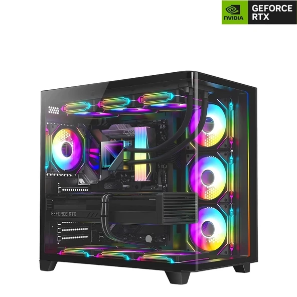 CRTG45 Ryzen 5 5600 16GB DDR4 512GB NVMe RTX 4060 8GB Gaming Hazır Sistem
