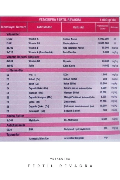 Vetasupra Fertil Revagra 500gr - 3