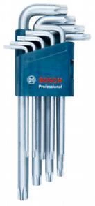 Bosch Alyan Anahtar Takımı Torx 9 parça 1.600.A01.TH4