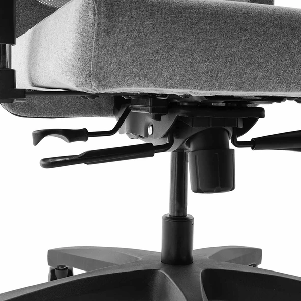 xDrive Tarsus Business Çalışma Koltuğu Kumaş Gri - 8