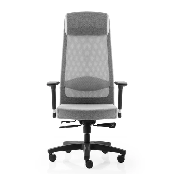 xDrive Tarsus Business Çalışma Koltuğu Kumaş Gri - 2