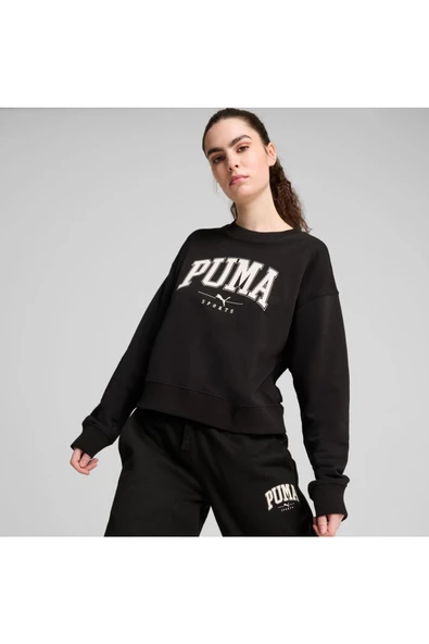 PUMA KADIN SWEAT PUMA SQUAD CREW TR 68249301 - 5